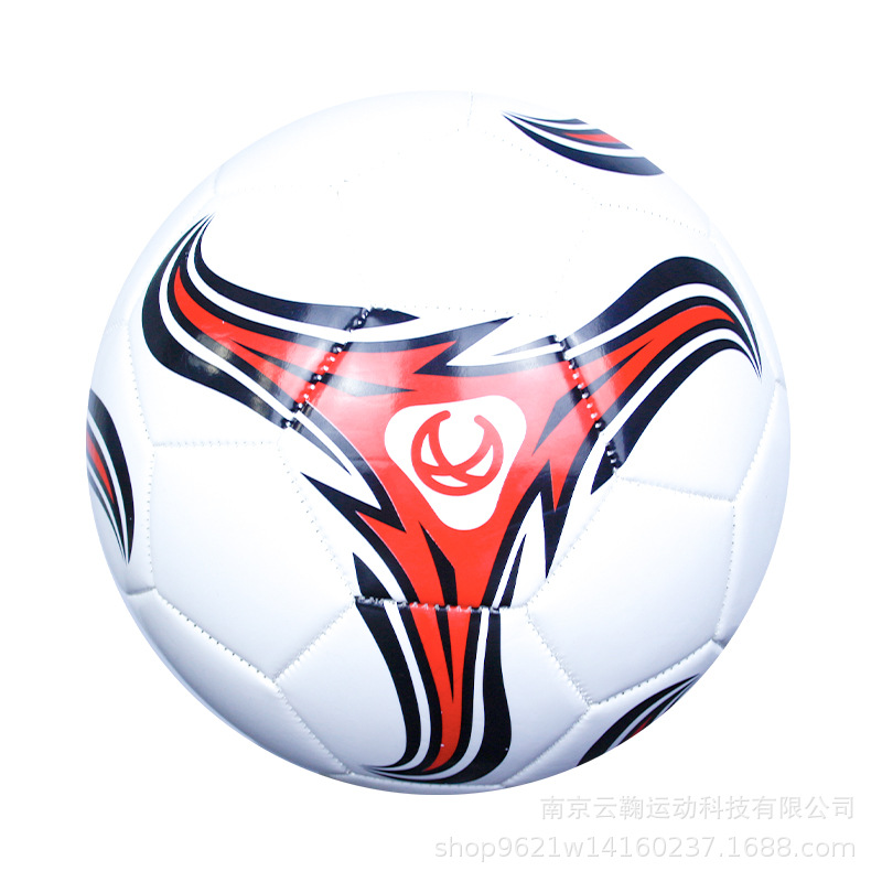 Football No. 5 Adult No. 4 Primary and Secondary School Students No. 3 Children Football Pvc Machine Sewing Pu Senior High School Entrance Examination Training Wear-Resistant Wholesale