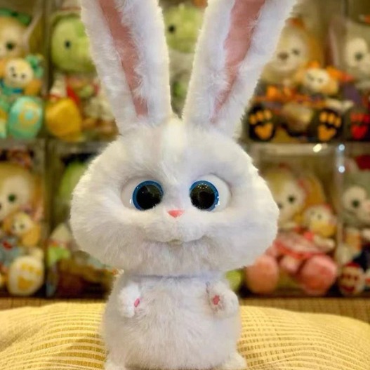 跨境新款white rabbit plush snowball雪球兔毛绒玩偶公仔-阿里巴巴