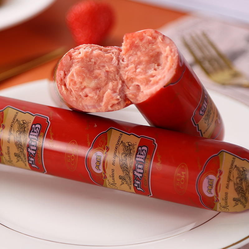 俄罗斯风味卢布肠香肠肉肠大火腿俄式牛肉牛筋鹅肝非食品包邮-阿里巴