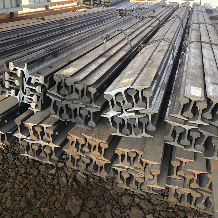 0成交0吨山东批发qu80 50轨道钢 钢轨 18kg轻轨 71mn铁轨 65mn新旧