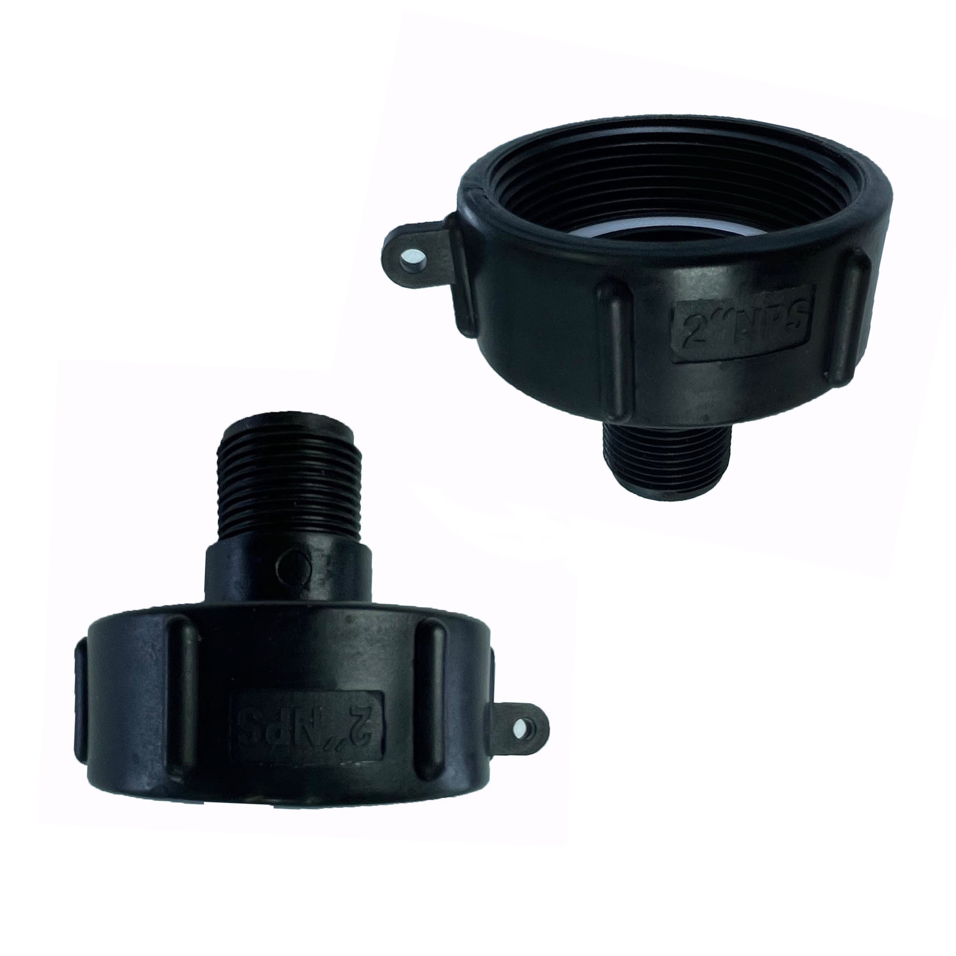 1万件外贸爆款化工桶尿素桶ibc吨桶接头吨桶配件塑料4分6分1寸内螺纹