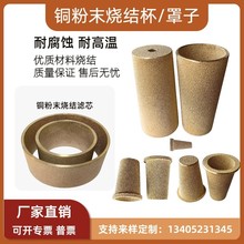 粉末烧结滤芯/锥形消音器罩子/无边罩过滤帽/油液杂质净化滤芯