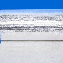 防火帘反射布价格 施迈尔厂家供应铝箔玻璃纤维布 高硅氧铝箔布