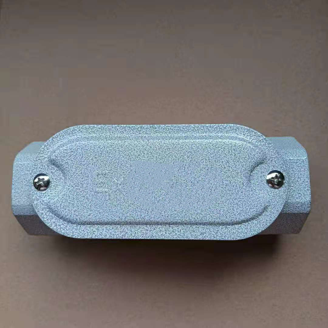 铸铁铸钢环氧树脂喷塑防爆穿线盒热镀锌冷镀