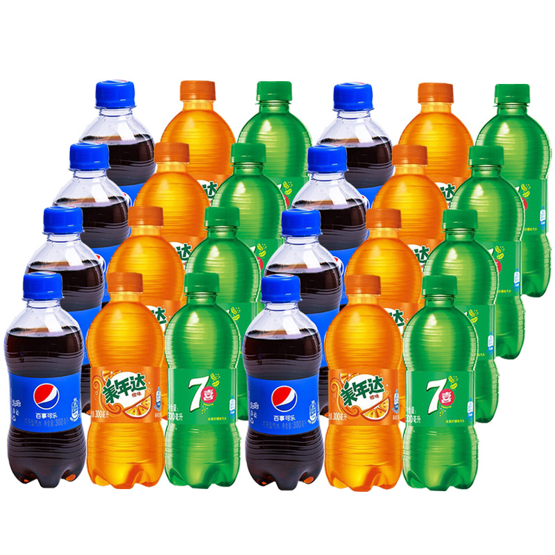 百事可乐七喜美年达300ml*24瓶-阿里巴巴