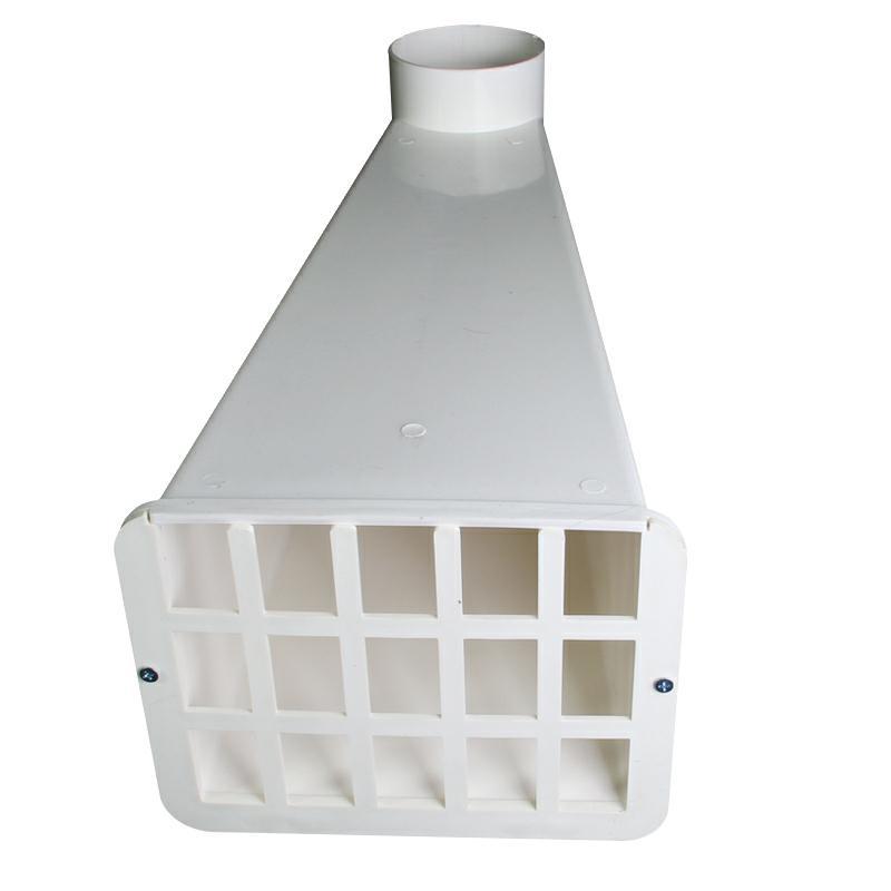 墙出水口排水斗pvc 屋面排水管侧排水漏斗雨水舌头新型雨水斗