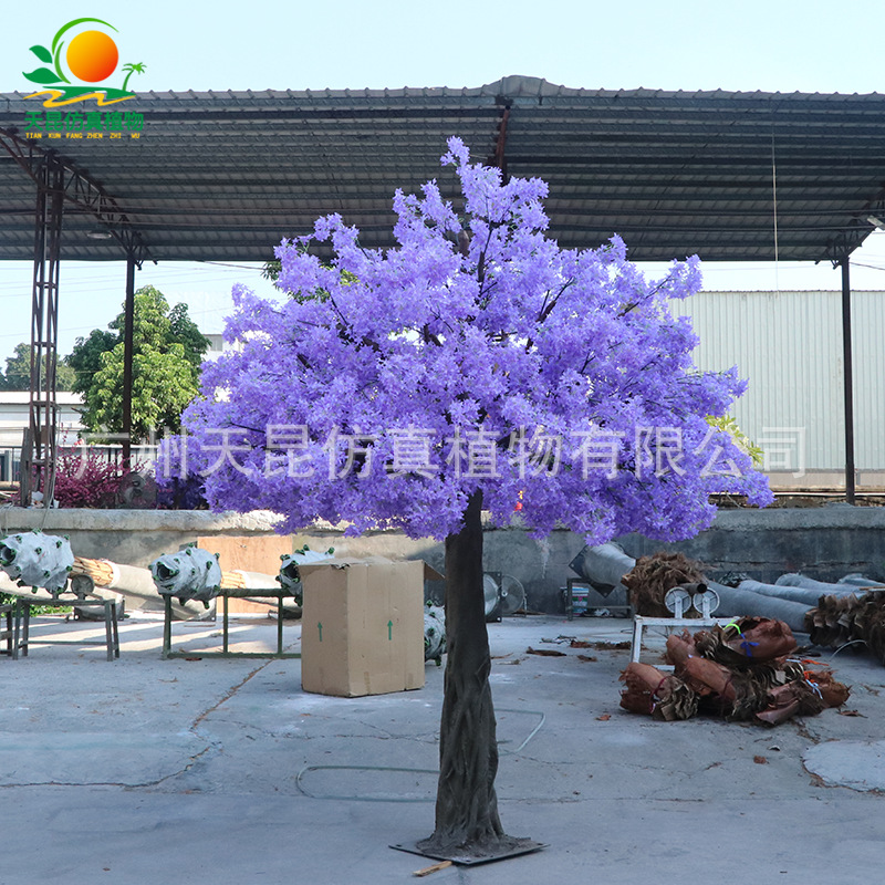 仿真樱花树大型桃花树许愿树室内酒店商场装饰造景植物婚庆包邮