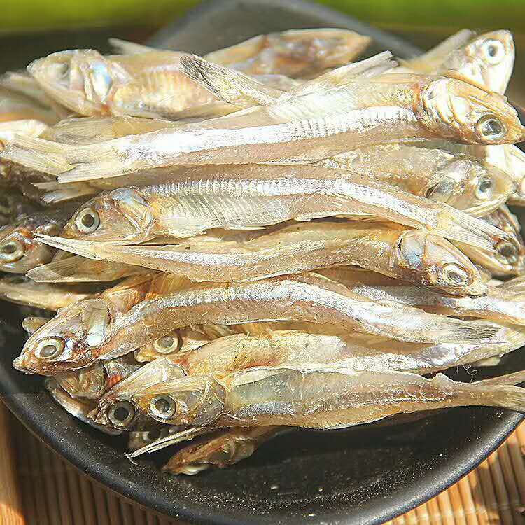 北海特产海捕银鱼干500g小干鱼仔水晶鱼干海鲜干货海燕鱼白帆鱼干