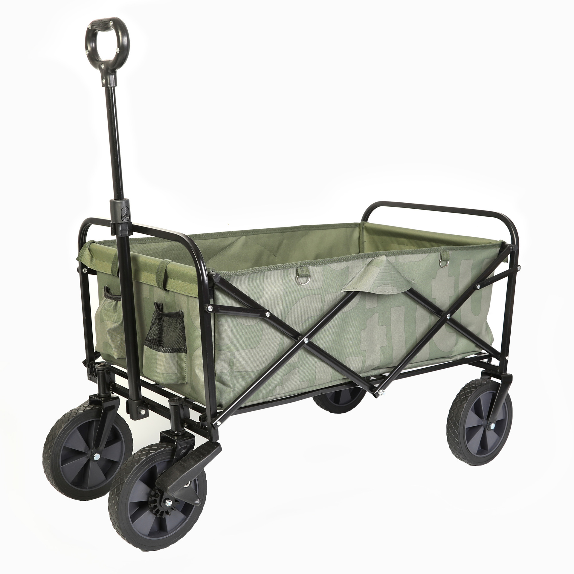 ytr户外露营折叠轻便四轮手推车拉杆车便捷可调节钓鱼野营车