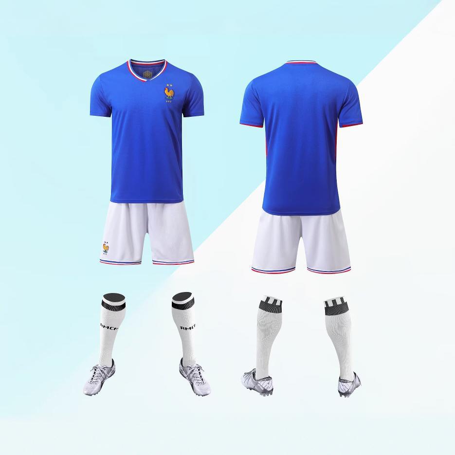 24-25法国主场国家队足球服儿童装成人训练队服球衣16码-3xl-阿里巴巴