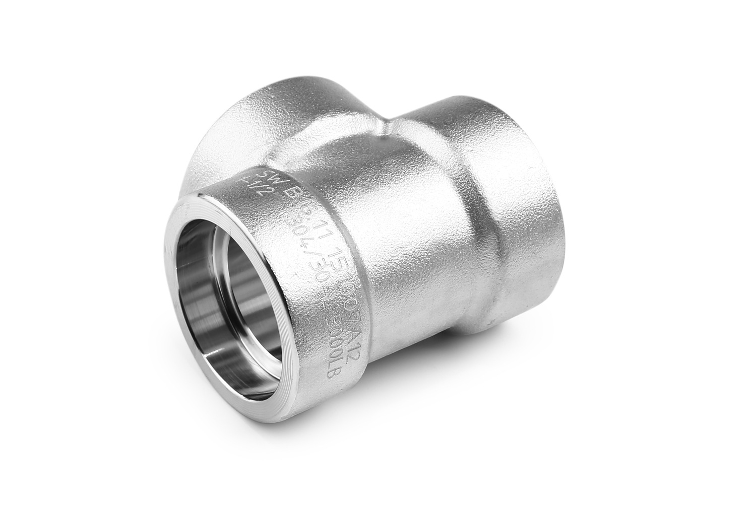 304承插焊三通耐210kg高压管件3000lb锻造不锈钢加厚天佑管业102