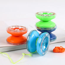 儿童玩具地摊热卖塑料迷你卡通溜溜球幼儿园礼品益智溜溜球yoyo球