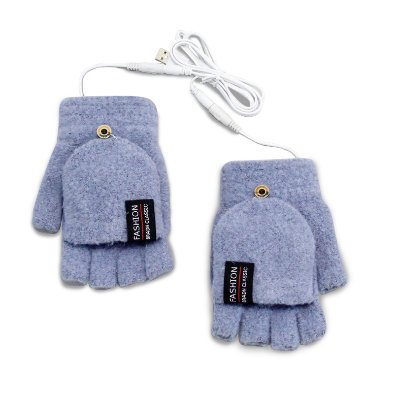 Usb Touch Screen Warm Heating Gloves Heating Gloves Electrically Heated Gloves Electric Heating Gloves Winter Warm Flip Gloves