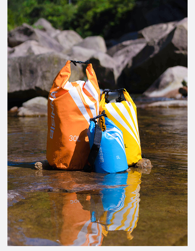 户外溯溪防水袋漂流浮潜防水包旅行双肩海边沙滩包游泳手机收纳袋