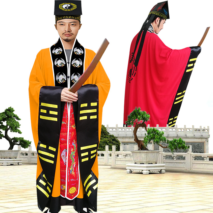 道士服装精品法衣经衣道教用品仙鹤道衣太极高功道袍八卦法袍道服