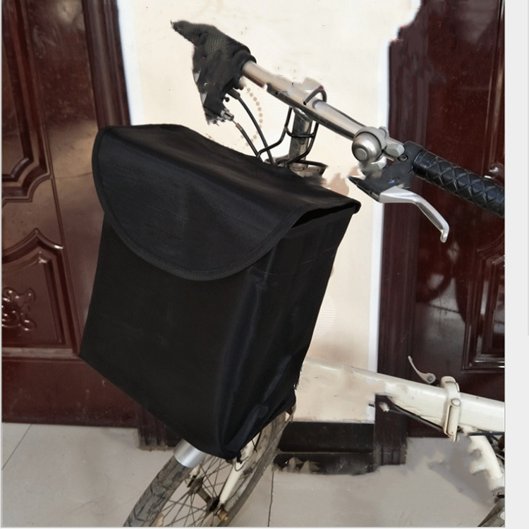 自行车布框挂篮车筐折叠篮子自行车配件骑行用品挂包