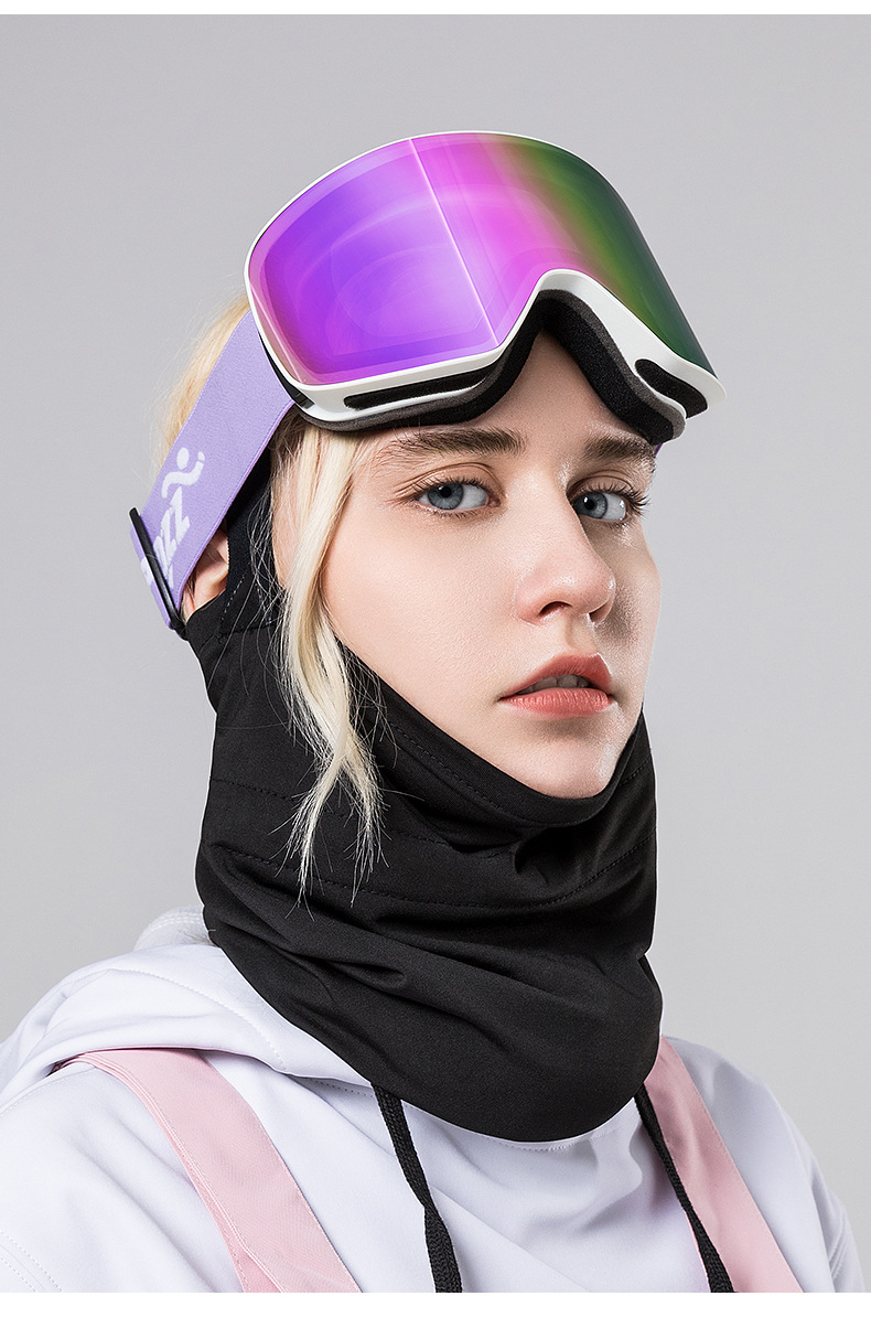 copozz冬滑雪护脸面罩瘦v脸挂耳口罩男女骑行寒头套面巾