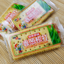 香葱梳打饼干零食奶盐猴菇苏打饼干咸味2500g整箱批发散称