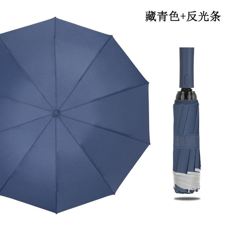 Fully Automatic Reverse Folding Umbrella