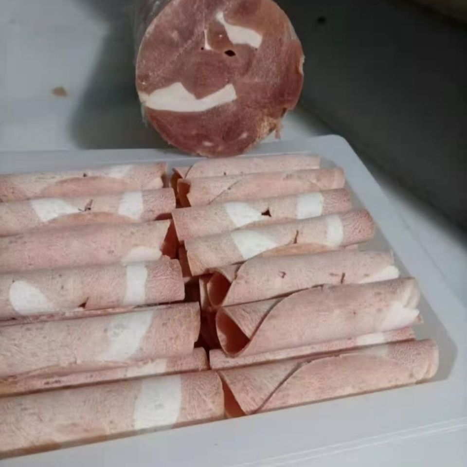 羊脂鸭肉卷仿羊肉卷整根【5斤】火锅店麻辣烫自助餐食材酒店商用