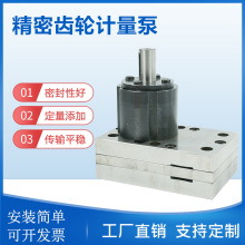 耐磨耐高温化工化纤齿轮计量泵高粘度AB胶水齿轮泵精密纺丝计量泵