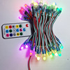 Full color Lamp string Copper wire Lamp string ws2811 All lights string pixel Full color Lamp string Glue waterproof outdoors Lamp string