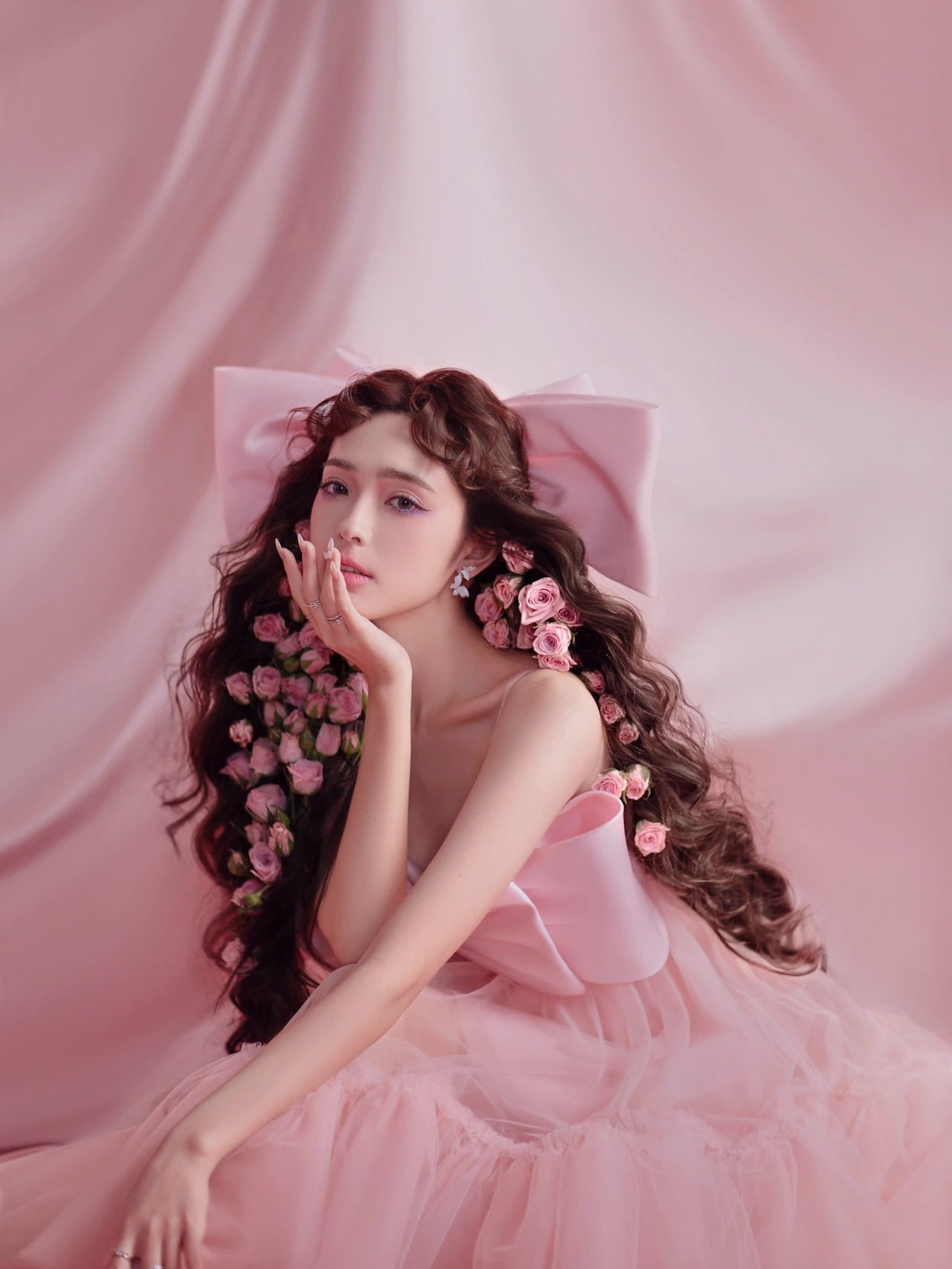 影楼新款个性写真主题服甜美可爱系花季少女艺术写真服拍照摄影服