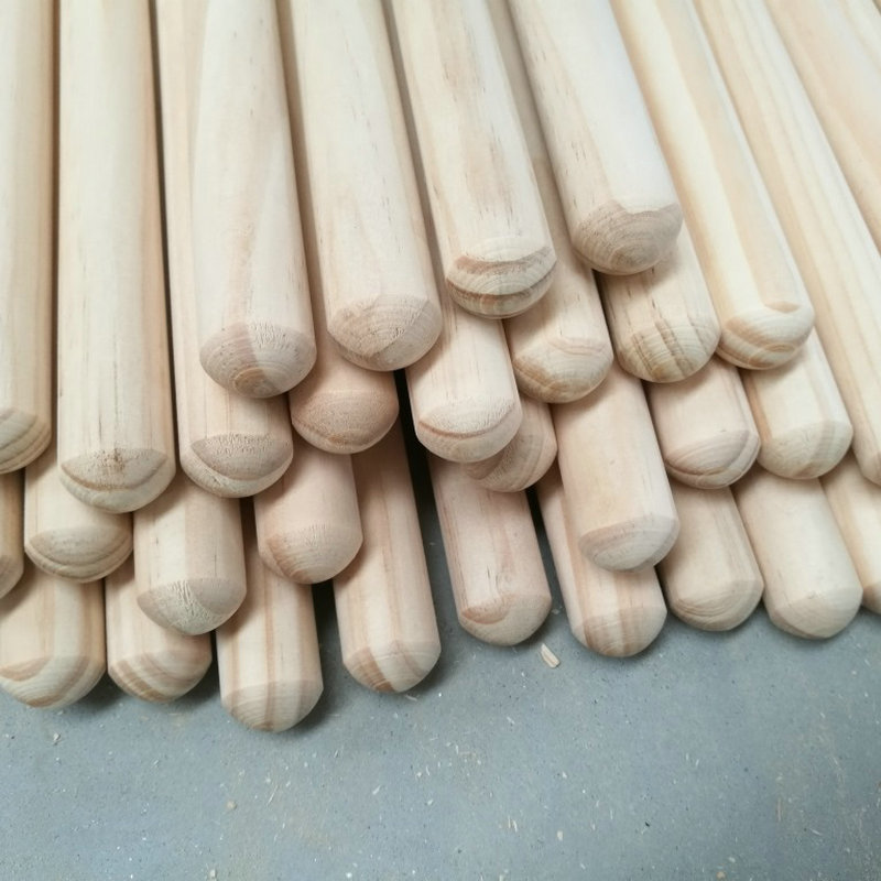 山东青岛桦木圆木棒木棍糖棒帐篷杆 木园棒圆木棒桦木雪糕棒