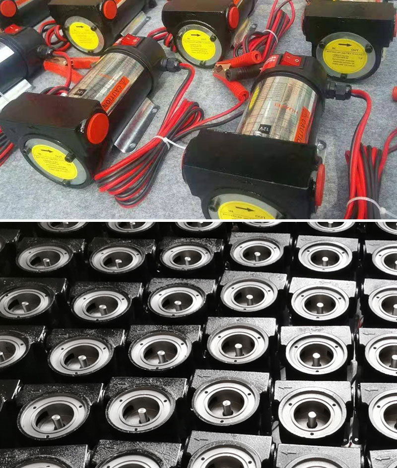 厂家12v电瓶柴油加油泵24v电动加油泵220v微型加油泵直流电动油泵