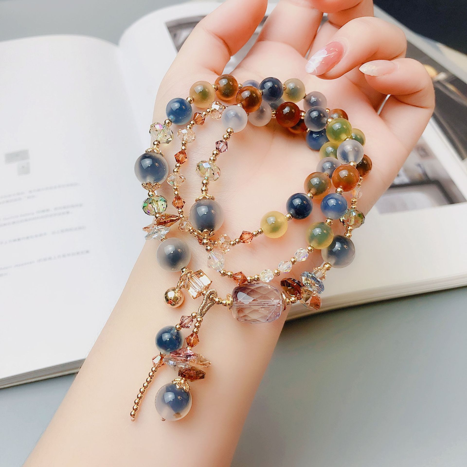 女生紫水晶手链