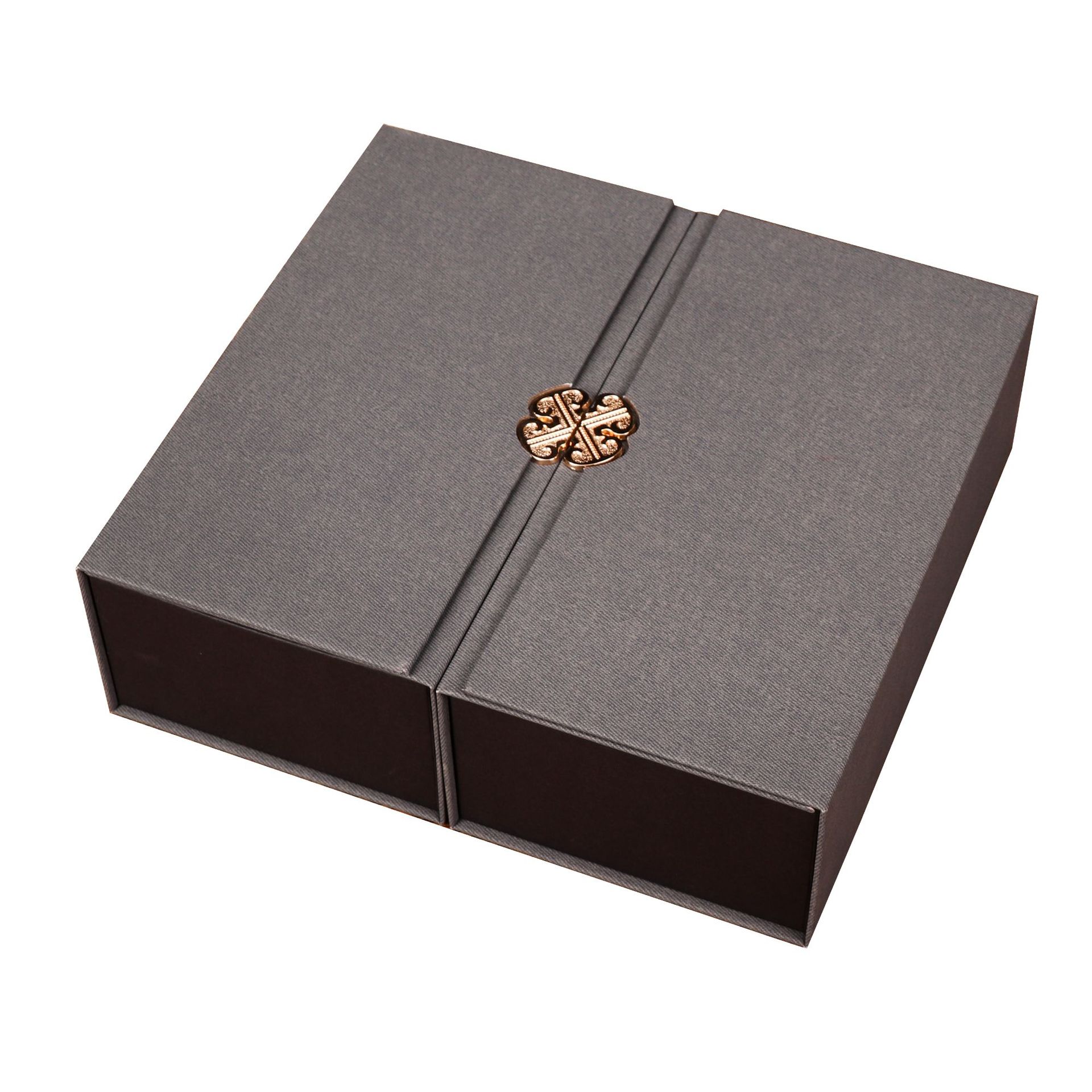 伴手礼小青柑普洱茶礼盒福鼎绿白花茶叶小罐双开门高档礼品盒包装