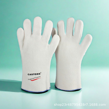 卡司顿(castong)耐高温200度隔热防护手套劳保工业pkkk35-33轻薄