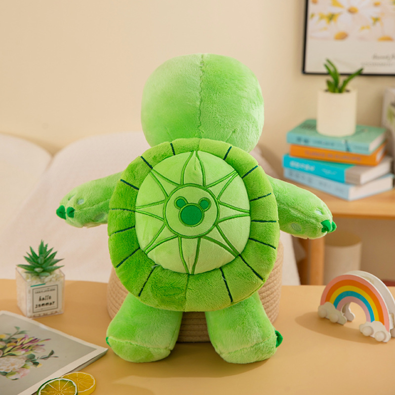 New Little Turtle Doll Aole Mira Clothes Plush Ukulele Turtle Aole Mira Disney Plush Doll