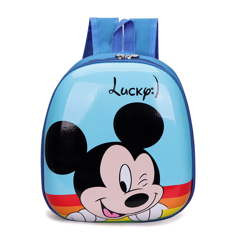 New Frozen Small Bookbag Children's Backpack Cute Baby Kindergarten Backpack Boys and Girls Cartoon Eggshell Bag