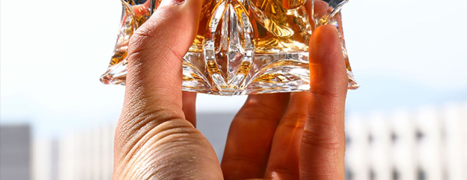 欧若拉捷克进口水晶威士忌红酒洋酒醒酒分酒器家用礼盒套装高档