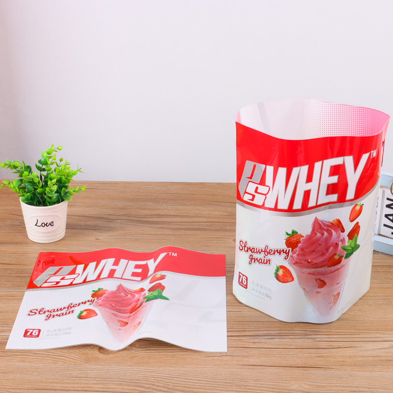 批发热收缩膜包装塑封膜 食品收缩膜 瓶身彩色收缩袋定 制加 工