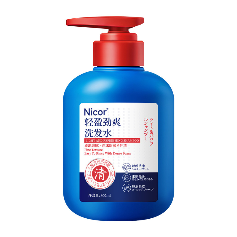 Nicor Selenium Disulfide Drying Shampoo Dandruff Refreshing Fluffy Soft Manic Moisturizing Liquid Shampoo Shampoo