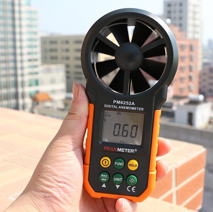 华仪mastech ms6252b数字式风速表风速风量风向测试仪