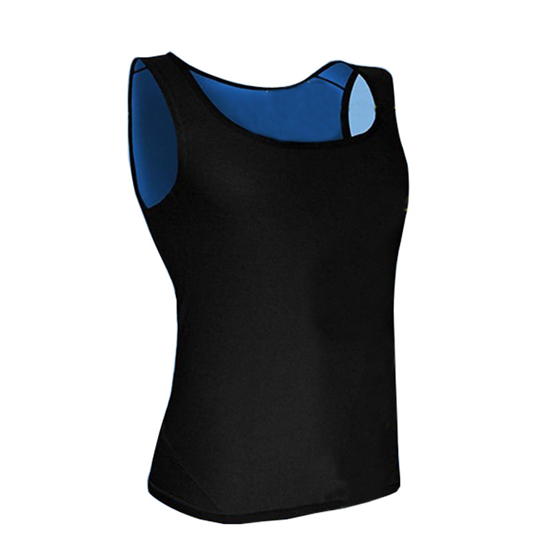 Amazon Body Shaper Belly Contracting Vest Fitness Violently Sweat Suit Running Sportswear Sweatshirt Vest Corset Body Shaper