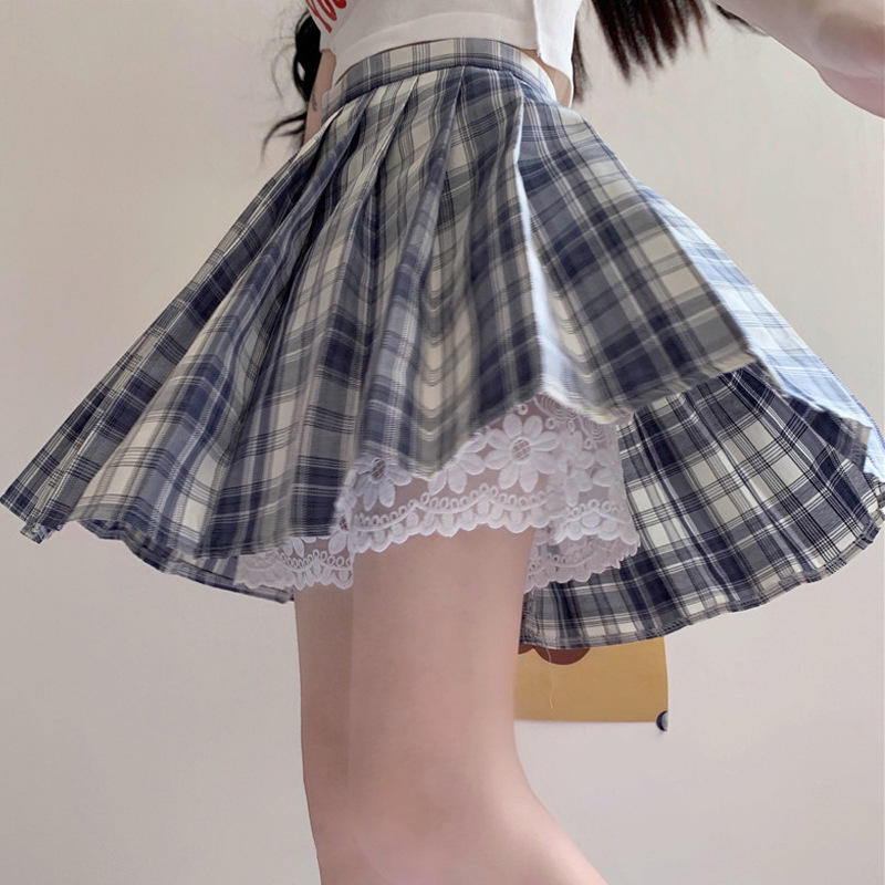 安全裤女防走光可外穿女少女心短裤jk打底裤配裙子夏季蕾丝保险裤