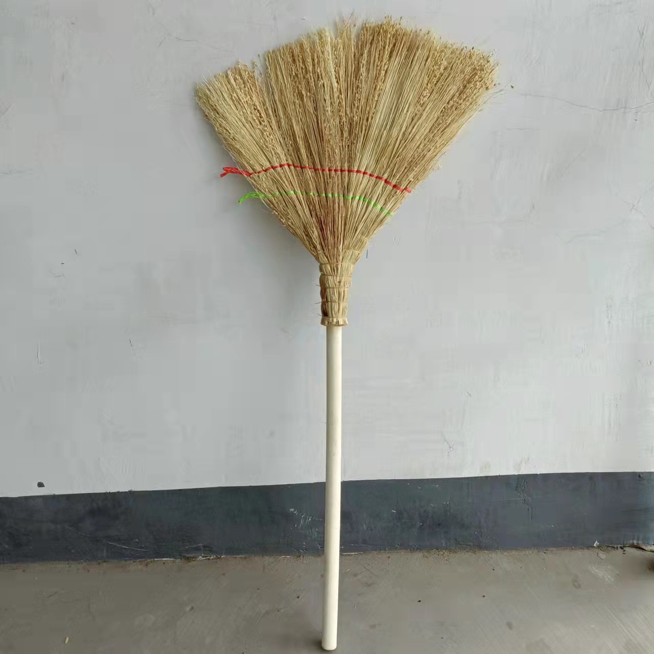 【仕花商贸】木头柄高粱扫把笤帚扫帚家用清扫用具环卫工具