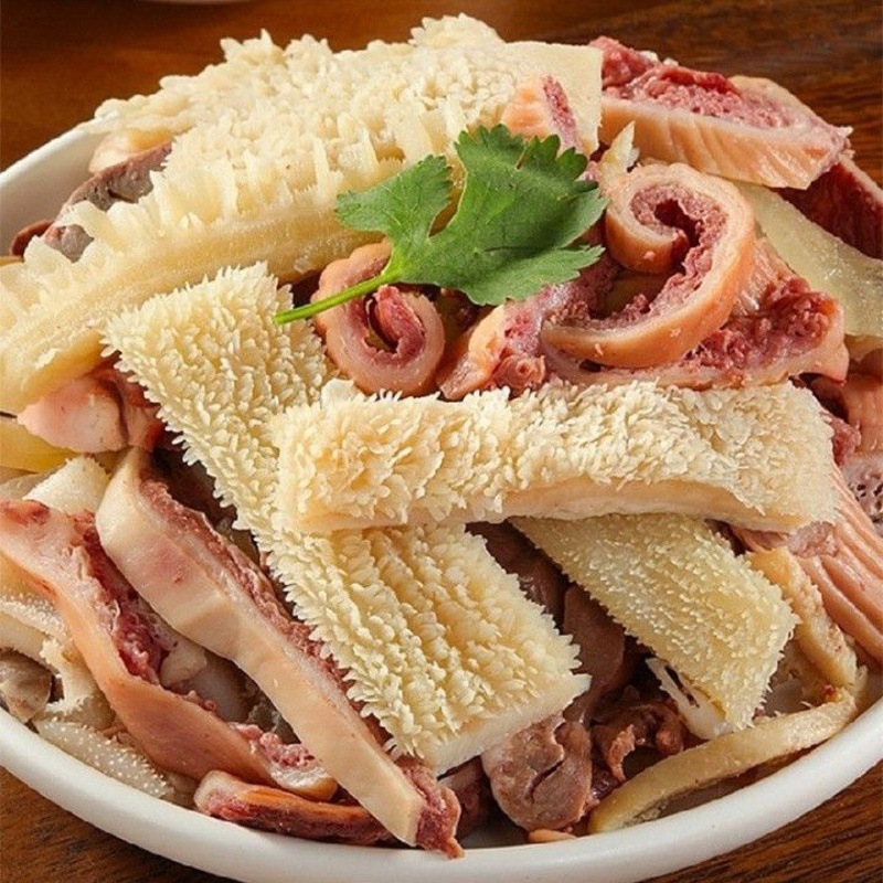 牛杂内蒙古碎牛肚牛心筋头巴脑香锅熟即食食品肉类美食批发速卖通