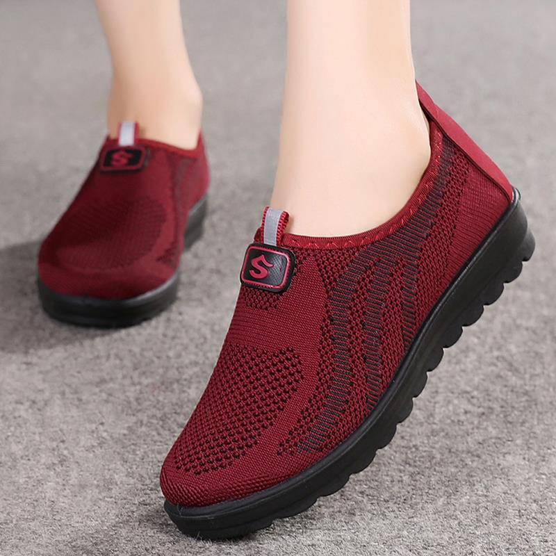 中老年人北京布鞋女老北京布鞋妈妈新款春秋深口运动鞋单鞋-阿里巴巴