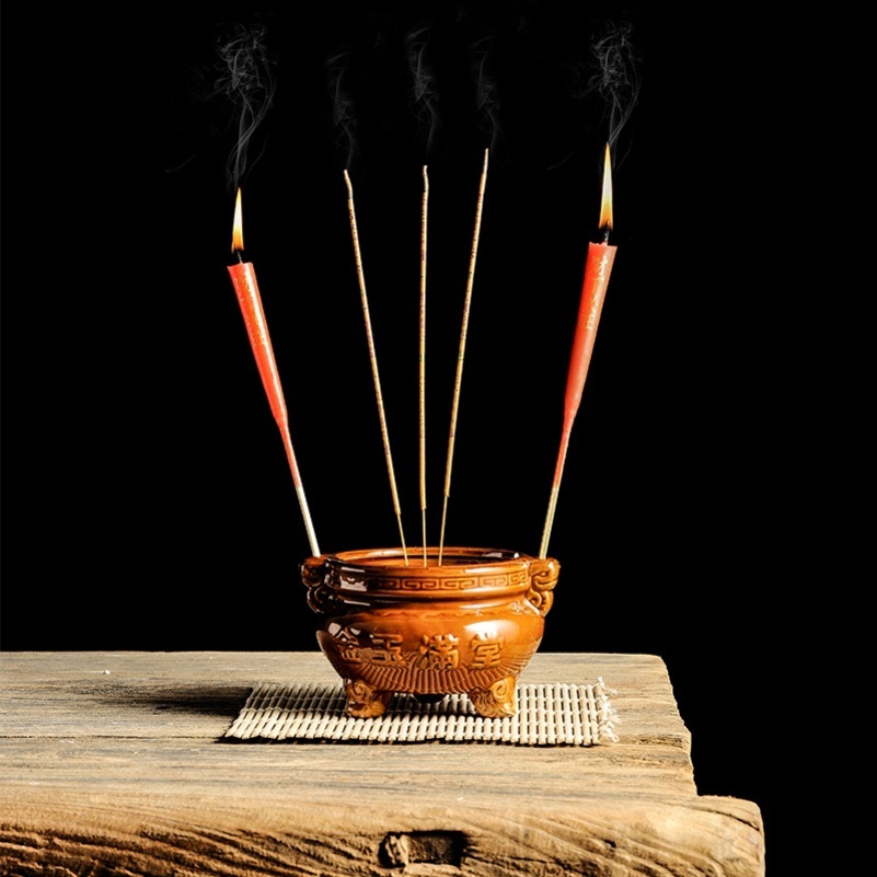 中元节七月半鬼节十五墓前香炉室外供奉陶瓷祭祀祭祖祭奠墓地用品