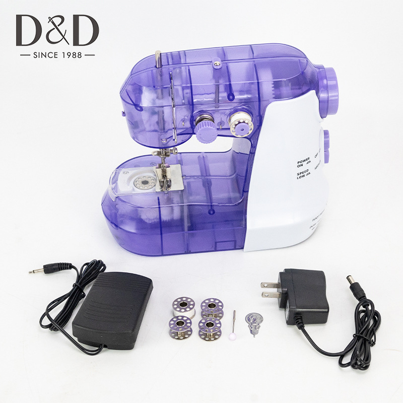 new electric version 717 household sewing machine desktop with pedal manual diy sewing automatic small sewing machine