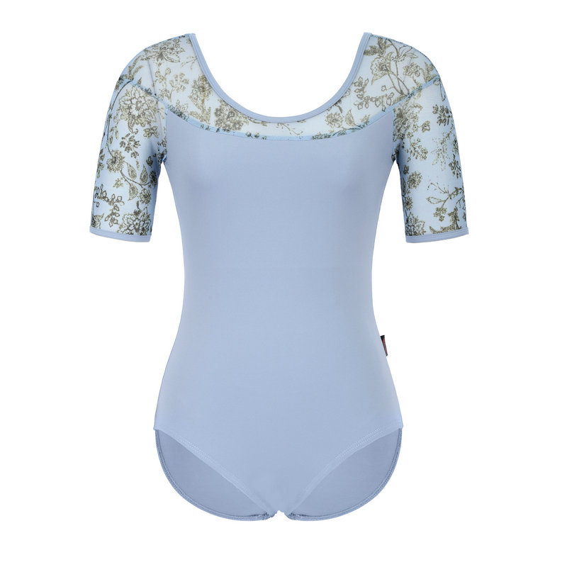 芭蕾舞练功服印花连体舞蹈衣舍宾服空中瑜伽形体服套装成人舞蹈裙