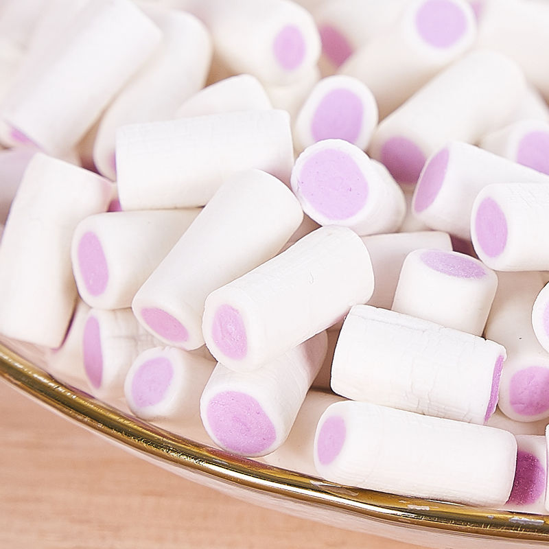 舒心大香芋奶糖20板/盒装 香芋味奶糖香芋奶味糖软糖儿童零食268g