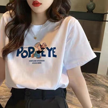 夏季新款短袖 T恤女 韩版原宿风设计感小众半袖学生体恤ins潮