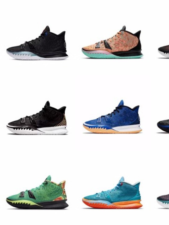 纯原批发欧文7代篮球鞋跨境外贸高品质气垫实战靴耐磨运动鞋-阿里巴巴