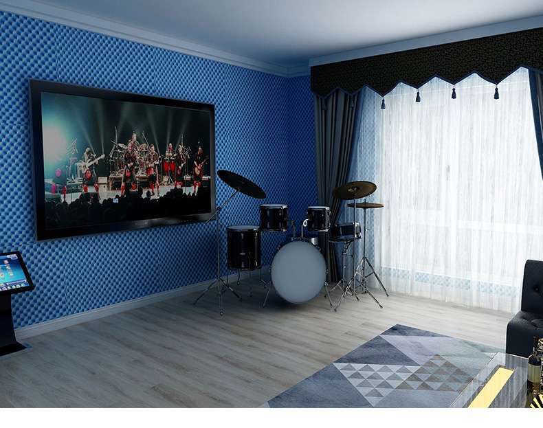 工厂隔音棉墙体室内钢琴录音棚吸音棉琴房鼓房鸡蛋棉消音棉材料隔